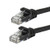 NDA-Electronics CAT5e RJ45 CAT5 Patch Cable (7 Feet) Ethernet LAN Network Cord Jumper Computer Black