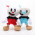 LevinArt 2pcs 25cm Cuphead Mugman Plush Toy Mecup and Brocup Soft Stuffed Doll Kids