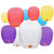 Chinese Lanterns Sky Paper Lanterns 100 percent Biodegradable Environmentally Friendly Wishing Lanterns for Wedding  Birthday Party  New Year Celebration and More  Multicolor  10PACK