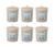 Yankee Candle Lot of 6 Sun  and  Sand Votive Candles