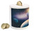Ambesonne Universe Piggy Bank  Panoramic View of Cosmic View of The Earth The Sun and Galaxy  Printed Ceramic Coin Bank Money Box for Cash Saving  Dark Violet Blue and Multicolor Ambesonne Universe Piggy Bank  Panoramic View of Cosmic View of The Earth The Sun and Galaxy  Printed Ceramic Coin Bank Money Box for Cash Saving  Dark Violet Blue and Multicolor