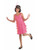 Pink Flapper Girl Costume Dress Medium 8-10