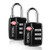 Luggage Locks  2 Packs Travel Locks  Tacklife-HCL3A 2.4in TSA Padlock  3 Digit Padlock Combination Locks  for Gym  Locker  School  Suitcases  and  Baggage