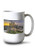 Lantern Press Kuala Lumpur  Malaysia - Skyline at Sunset  15oz White Ceramic Mug