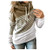 POTO Women s Tunic Hoodie Sweatshirts Color Block Stripe Long Sleeve Pullover Sweaters Cowl Neck Casual Blouse Tops Green