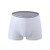 Boxer Briefs for Men  Xalutec Men s Boxer Briefs Bamboo Rayon Basic Solid Ultra Soft Breathable Underwear Trunks White