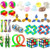 Sensory Fidget Toys Set  Stress Relief Fidgets for Kids Adults  Birthday Party Favors  School Classroom Rewards  Carnival Treasure Box Prizes  Pinata Goodie Bag Fillers