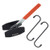 Orion Motor Tech Brake Caliper Compression Tool Set  Brake Piston Compressor Tool Kit  Ratcheting Brake and Caliper Piston Spreader with Caliper Hangers  Brake Piston Caliper Wrench  Orange