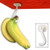 Banana Hook - Ripen Bananas Naturally with Under Cabinet Banana Hanger / Banana Holder. Self-stick and Adheres Under Cabinets.