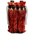 3dRose Danita Delimont - Peppers - Chili peppers drying in the sun  Velarde  New Mexico  USA. - Wine Bag  wbg_208254_1