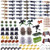 Lingxuinfo Weapons Pack  132 PCS Military Army Weapons and Accessories Set Building Block Toy - Compatible with Major Brand