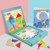 HOVTOIL Tangram Jigsaw Puzzle Kids 3D Magnetic Tangram Building Blocks Jigsaw Puzzle Early Educational Toy Interactive Toy  Brain Teaser  Kids  Gift Multicolor
