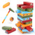 Jenga Game Plastic Blocks Stacking Toy for Kids Tumbling Tower Children Educational Toy