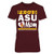 FanPrint Arizona State Sun Devils T-Shirt - Arizona State University Proud Mom - Women s Tee Maroon   3XL FanPrint Arizona State Sun Devils T-Shirt - Arizona State University Proud Mom - Women s Tee Maroon   3XL