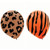 African Safari Assorted Animal Prints Colorful Balloon Party Decorations, Latex, 12", Pack of 20