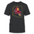 FanPrint Arizona State Sun Devils T-Shirt - Sparky in State Outline - Men s Tee Dark Grey L