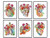 Human Anatomy Wall Art Decor - Medical Office Decor Set - Skull  Heart  Brain  Lungs  Kidney  Liver Room Decorations - Gift for for Doctor  Nurse  Physicians Assistant  RN - Poster Picture Prints