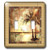 3dRose lsp_36532_2 Tropical Sunset in Grunge Double Toggle Switch