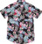 M MOLOKAI SURF Boys Shirts Fun Hawaiian Short Sleeve Shirt  Tropical Hibiscus  Large