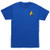 Star Trek - Next Generation Uniform Adult T-Shirt - Blue  Medium