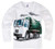 Shirts That Go Little Boys  Long Sleeve Garbage Truck T-Shirt 4 White