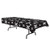 Beistle Pirate Tablecover, 54 by 108-Inch, Black/White