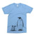 Penguin Tshirt  Arctic Animal T shirt  Graphic Tee  Printed on soft ringspun cotton  Women s Jr. Fit