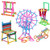 HXZX 256pcs Kids DIY Creative Intelligence Sticks Blocks Plastic Early Educational Learning Building Blocks Toys for Children