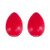LP Rhythmix Plastic Egg Shakers  Pair  Cherry