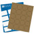 2 Inch Brown Kraft Round Labels - Pack of 500 Circle Stickers  25 Sheets - Inkjet Laser Printer - Online Labels - Candle Labels