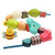 NUOBESTY Wooden Lacing Toy Stringing Beads Blocks Kids Threading Toy Educational Stringing Toy Early Educational Recognize Toy