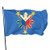 QISHUO Polyester Single Printed Flag 3x5 Foot Filipino Pride Star Sun Flag