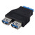 SinLoon 2 Ports USB 3.0 Female to USB3.0 Motherboard Female 20 Pin Header Connector Extension Adapter Slot adapter splitter for USB ports directly to your motherboard (USB3.0 Connector 20 PIN)
