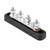 Buss Bar Terminal  4 Studs 48V 100A AC 300V DC Bus Bar Electric Terminal Junction Block