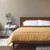 ViscoSoft Down Alternative Comforter Twin Size   Reversible Microfiber Tan Duvet Cover Insert