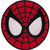Application Spiderman Mask Patch