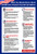Covid-19 Workplace Safety Poster - Multi-Pack of 5 Bundle Saves Money - Coronavirus  Corona Virus  Office Educational Poster Printed on Plastic and Made in the USA - Teach Customers and Employees