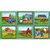 Veedaf 24 inch Fabric Panel - Green Mountain Farm Tractor Barn Blocks