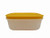 TUPPERWARE Freezing Containers 450 ml Container Freezer Containers in White Orange with Lid