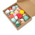 2021 Latest 22Pcs Wooden Stone Balancing Blocks Set  Colorful Wood Stone Building Blocks Natural Rainbow Balancing Stacking Game Rock Blocks Educational Puzzle Toy for Kids