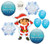 Ultimate Dora the Explorer Winter Wonderland Party Event Bouquet of Balloons