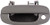 Dorman 93509 Front Driver Side Exterior Door Handle for Select Dodge Models  Black