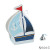 Fun Express Nautical Sailor Sailboat Party Favor Boxes - 12 ct