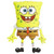 Anagram International M6398901 SpongeBob Square Pants Shape Balloon Pack, 28"