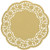 Darice Natural Kraft 8 Inch Paper Doilies, 20 Piece