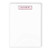 OFFSET NOTEPAD - Personalized Modern Color Block Womens Stationery Professional Stationary Note To Do List Pad