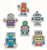 ROBOT ERASER (2 DOZEN) - BULK
