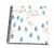 3D Rose Cute Watercolor Clouds and Big Rain Drops Drawing Book