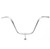 Wald 870  Hi-Rise  Handlebar  Chrome