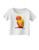 TOOLOUD Sun Conure Parrot Watercolor Infant T-Shirt - White - 06Months TOOLOUD Sun Conure Parrot Watercolor Infant T-Shirt - White - 06Months